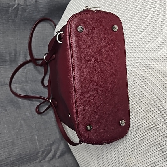 RUDSACK BURGUNDY BACKPACK PURSE - Picture 3 of 8